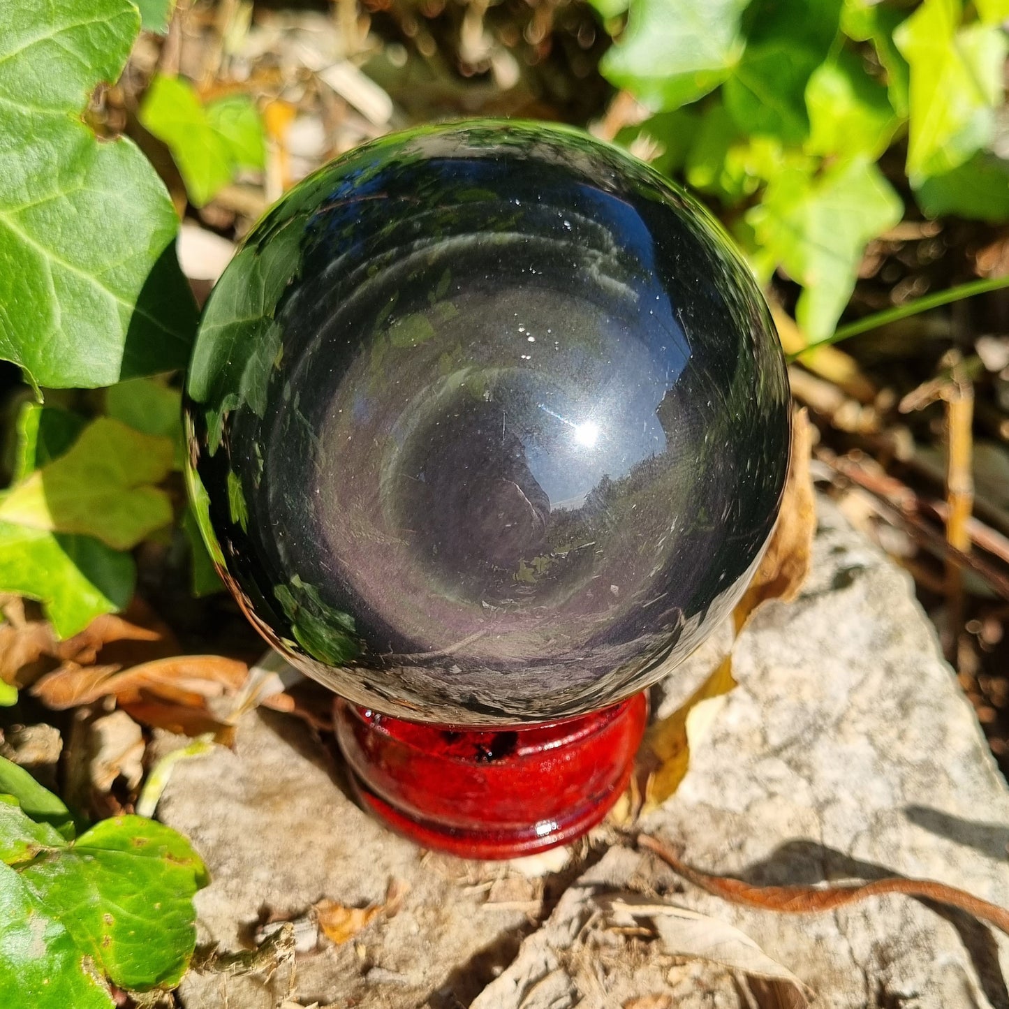 Obsidienne œil céleste (sphère)