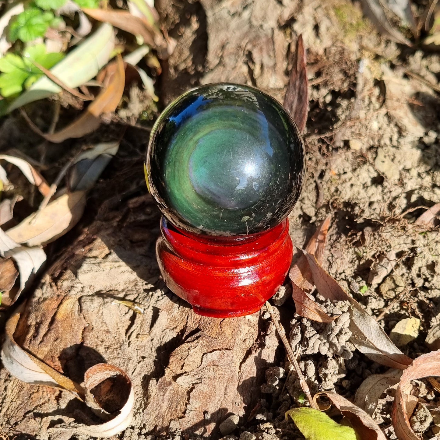 Obsidienne œil céleste (sphère)
