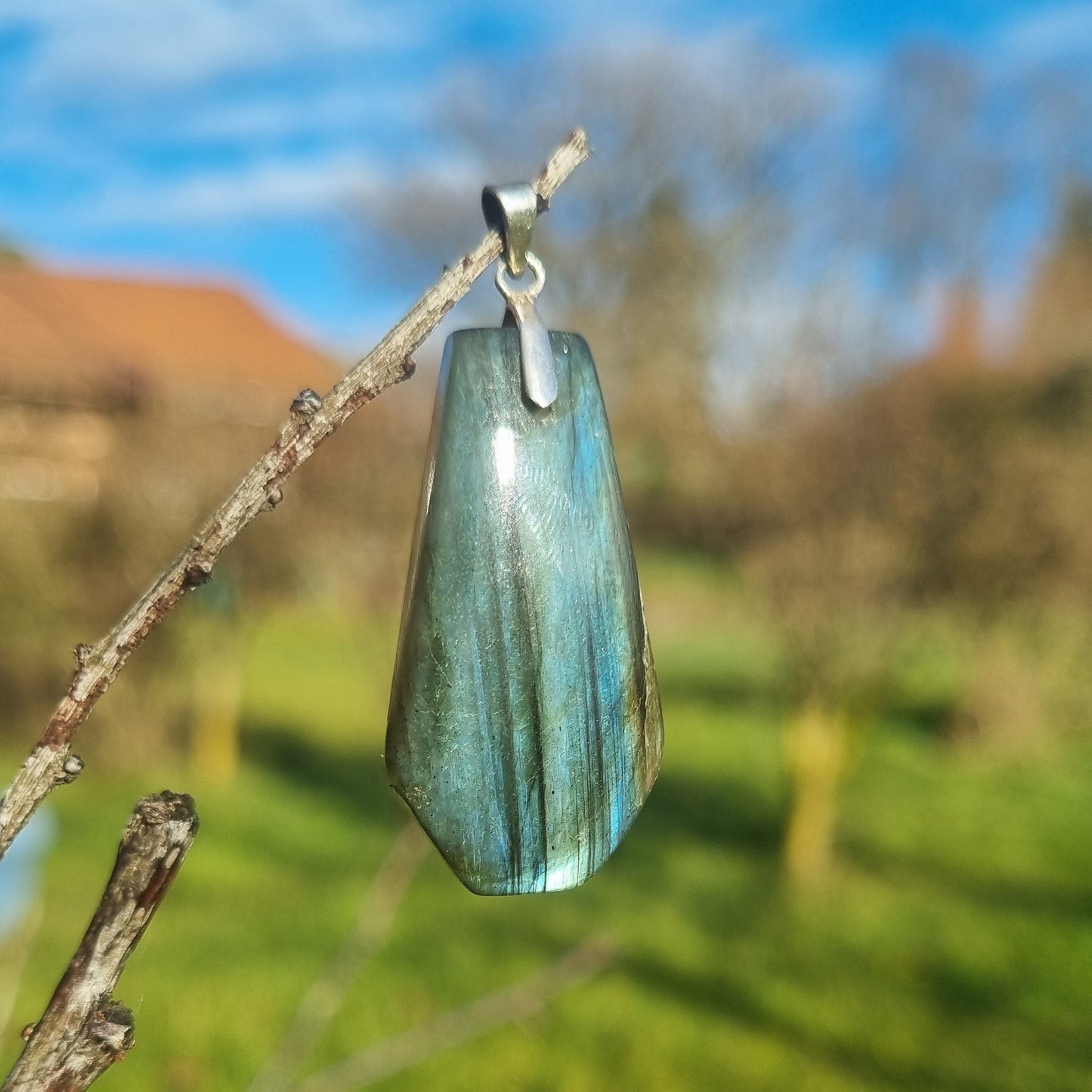 Labradorite en pendentif (2)