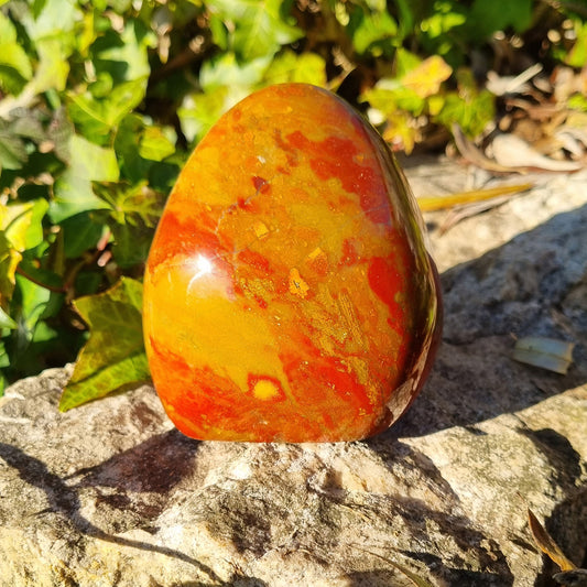 Jaspe rouge (forme libre)